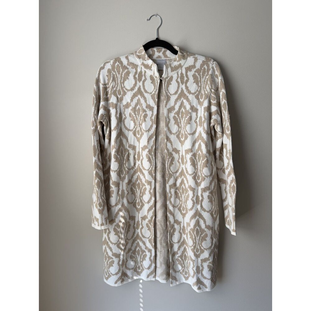 Chico's Patterned Cardigan